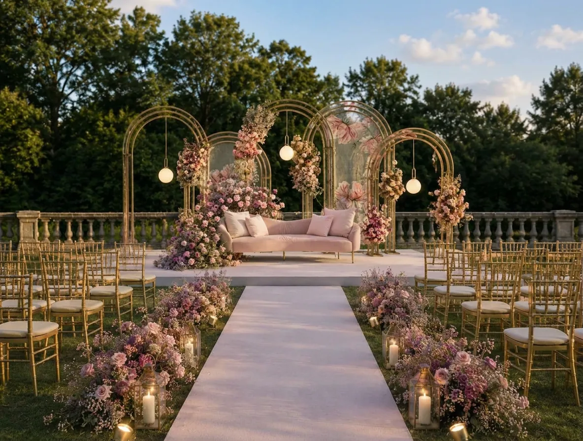 Wedding entrance