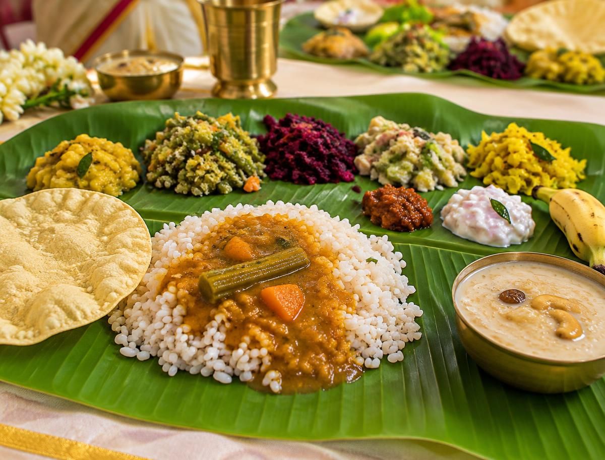 South Indian banana-leaf feasts